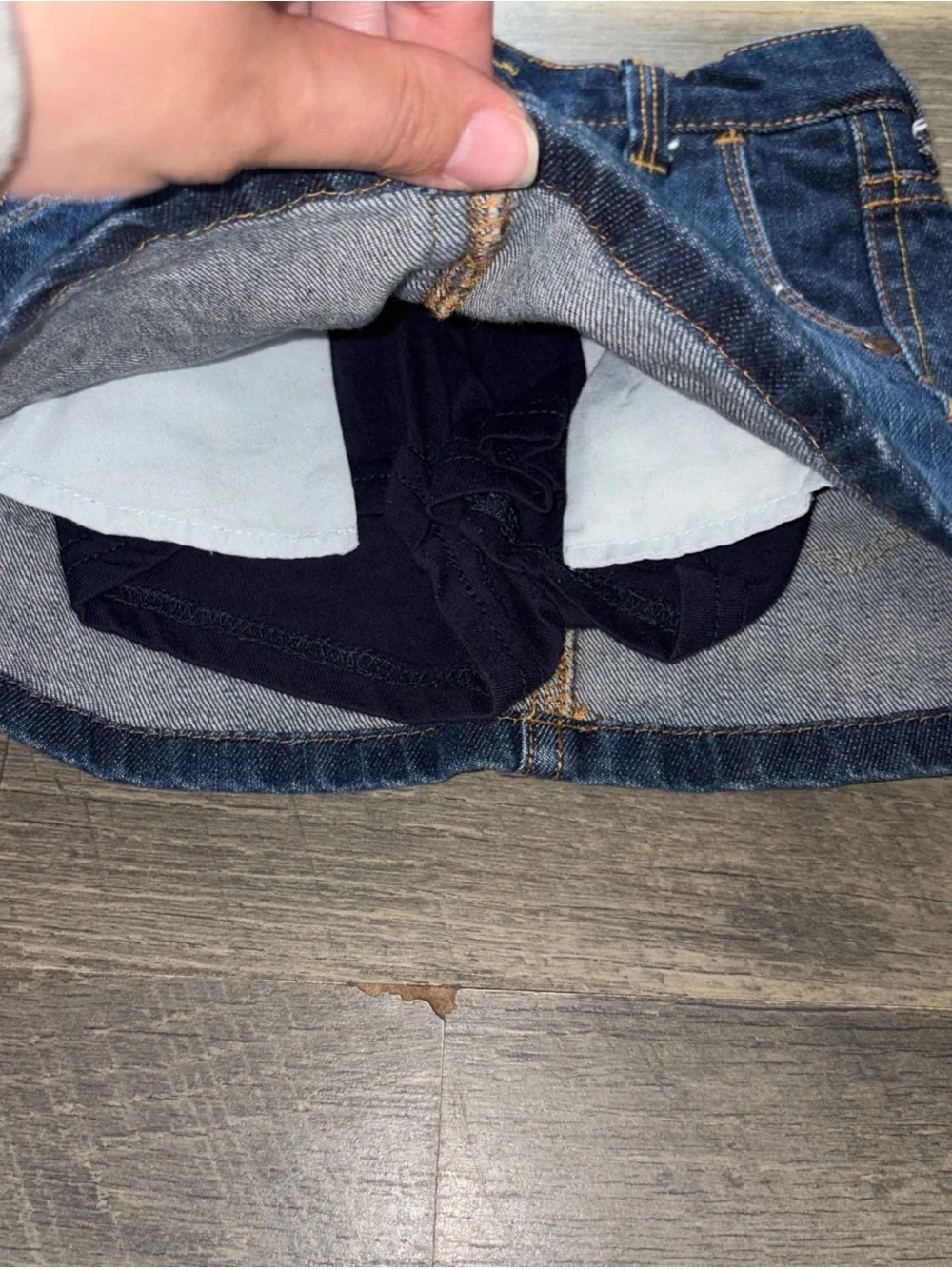 Oshkosh Girls Denim Skort Size 3T Excellent Condition
